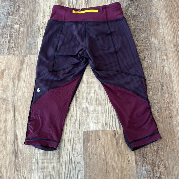 lululemon capri length leggings size 6/8 - Picture 2 of 5